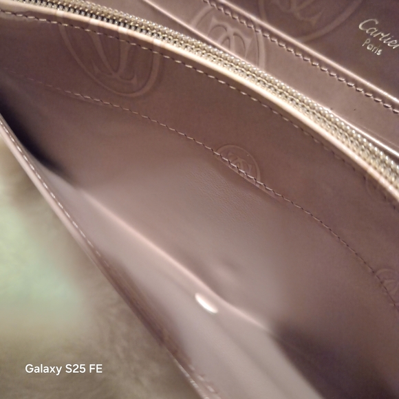 Carter\'s Elegant Pink Wallet  Embossed Wristlet